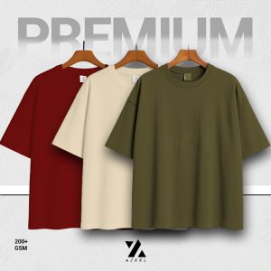 3 Pieces Premium Drop Shoulder