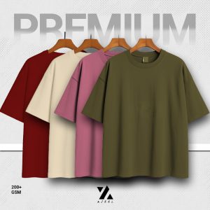4 Pieces Premium Drop Shoulder